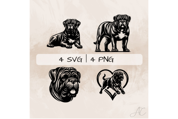 Bullmastiff SVG Bundle