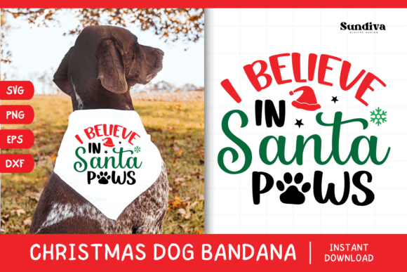 Christmas Dog Bandana Quotes SVG 11