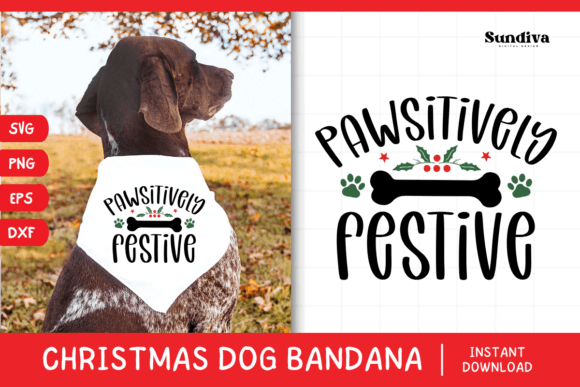 Christmas Dog Bandana Quotes SVG 9