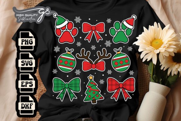 Dog Mama Merry Xmas SVG
