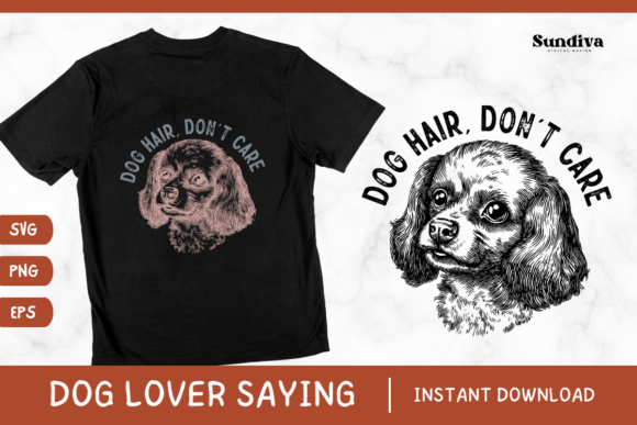 Fun Dog Saying SVG for Embroidery