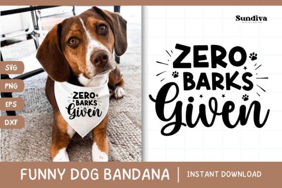 Funny Dog Bandana Quotes SVG 16