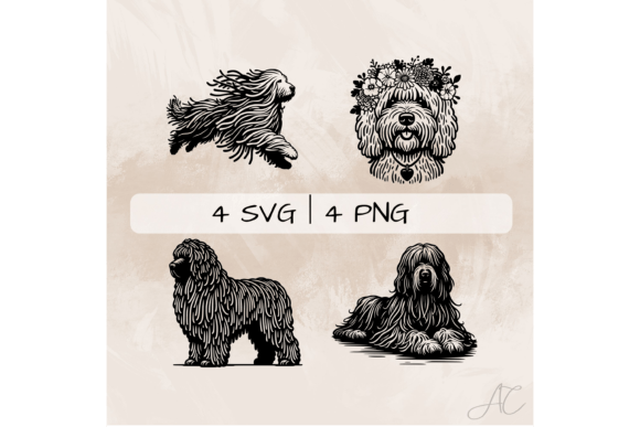 Komondor SVG Bundle
