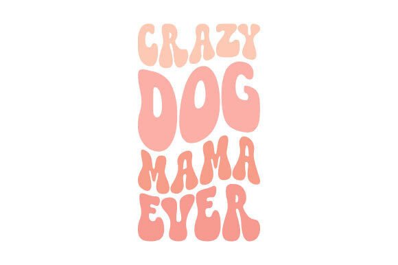 Retro Dog Mama Sublimation Svg PNG